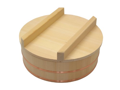 Amazon | 【志水木材産業】木曽の桶屋 木曽さわらの寿司桶30㎝蓋付き